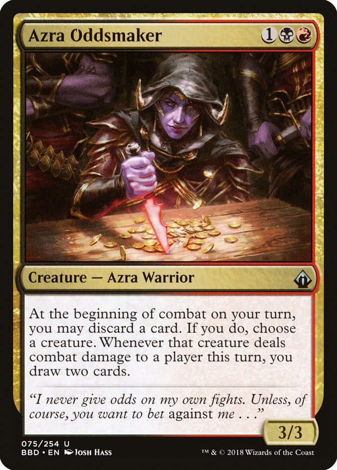 Azra Oddsmaker (BBD) (75) / Foil