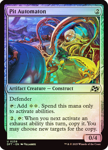 Pit Automaton (DFT) (238) / Foil