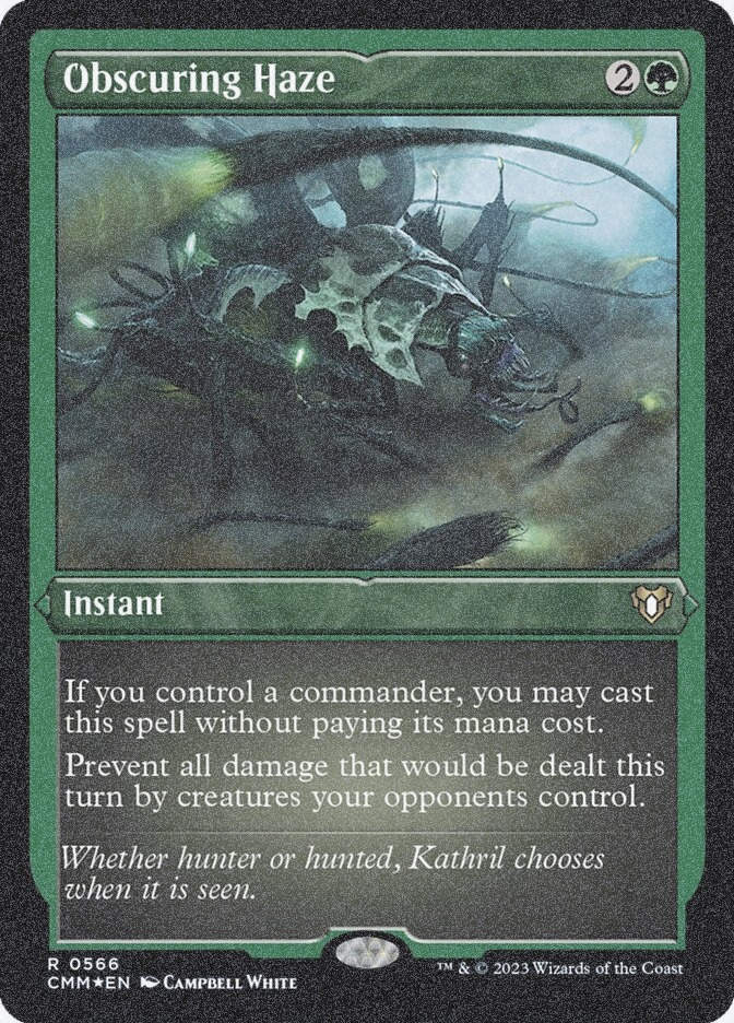 Obscuring Haze (CMM) (566) / Foil Etched
