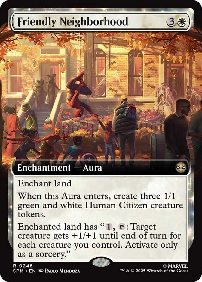Friendly Neighborhood (SPM) (246) / Extended Art