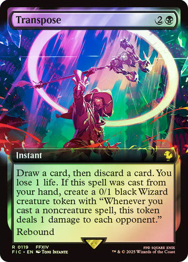 Transpose (FIC) (119) / Extended Art / Foil