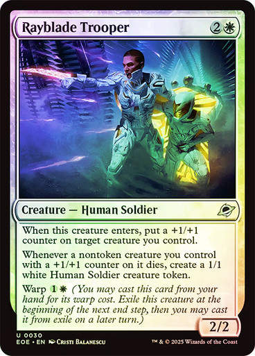 Rayblade Trooper (EOE) (30) / Foil