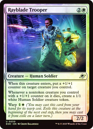 Rayblade Trooper (EOE) (30) / Foil
