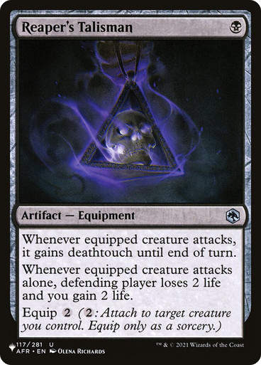 Reaper's Talisman (PLST) (AFR-117)