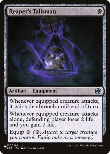 Reaper's Talisman (PLST) (AFR-117)
