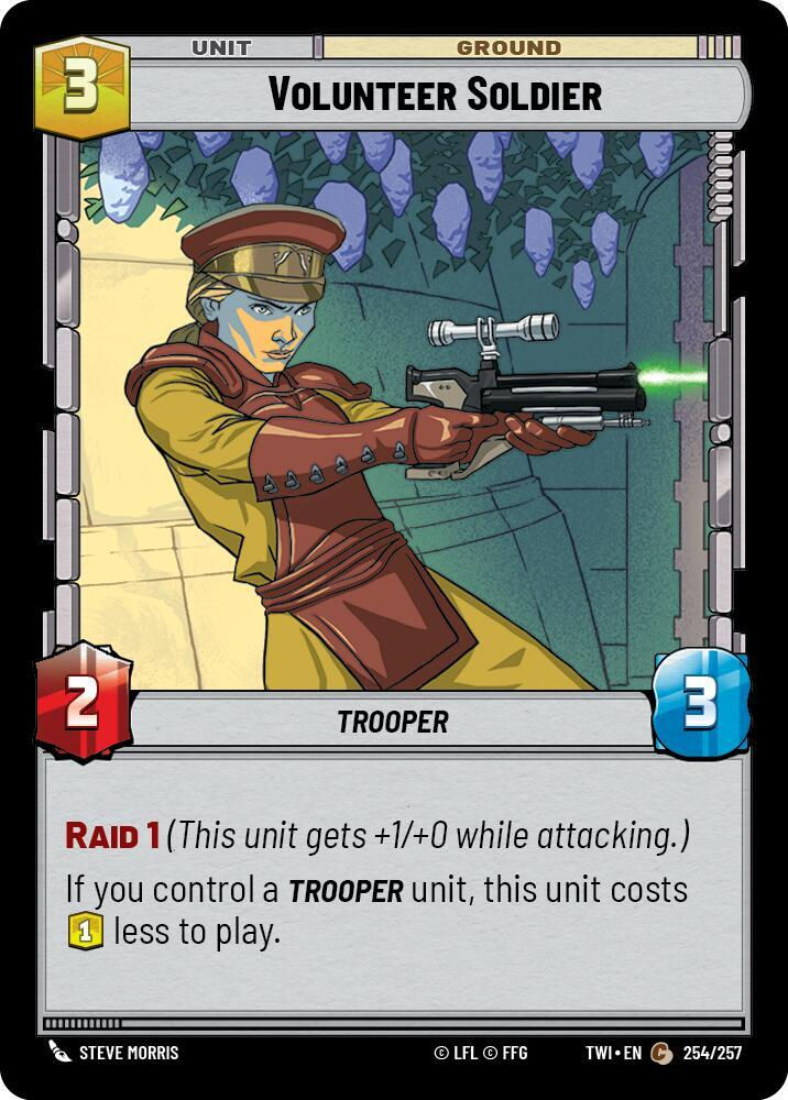 Volunteer Soldier (TWI) (254/257) / Foil