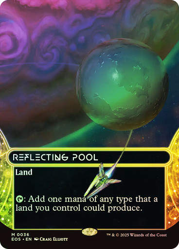 Reflecting Pool (EOS) (36) / Borderless / Foil