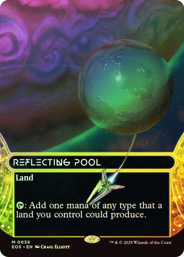 Reflecting Pool (EOS) (36) / Borderless / Foil
