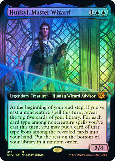 Hurkyl, Master Wizard (BRO) / Extended Art Foil