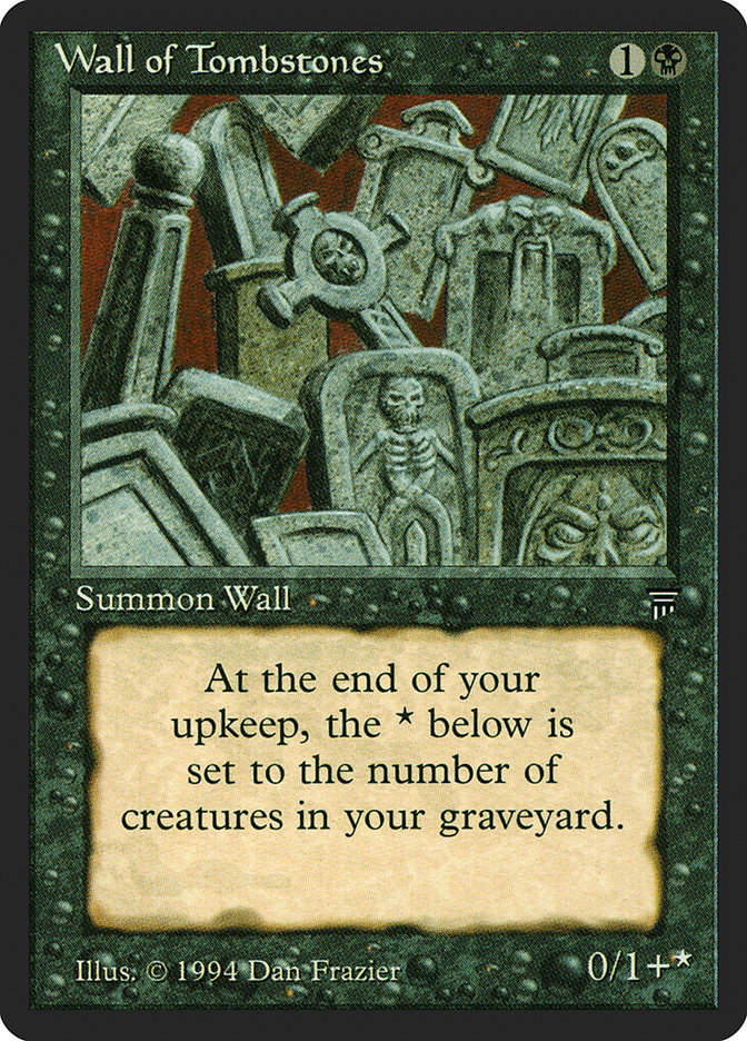 Wall of Tombstones (leg)