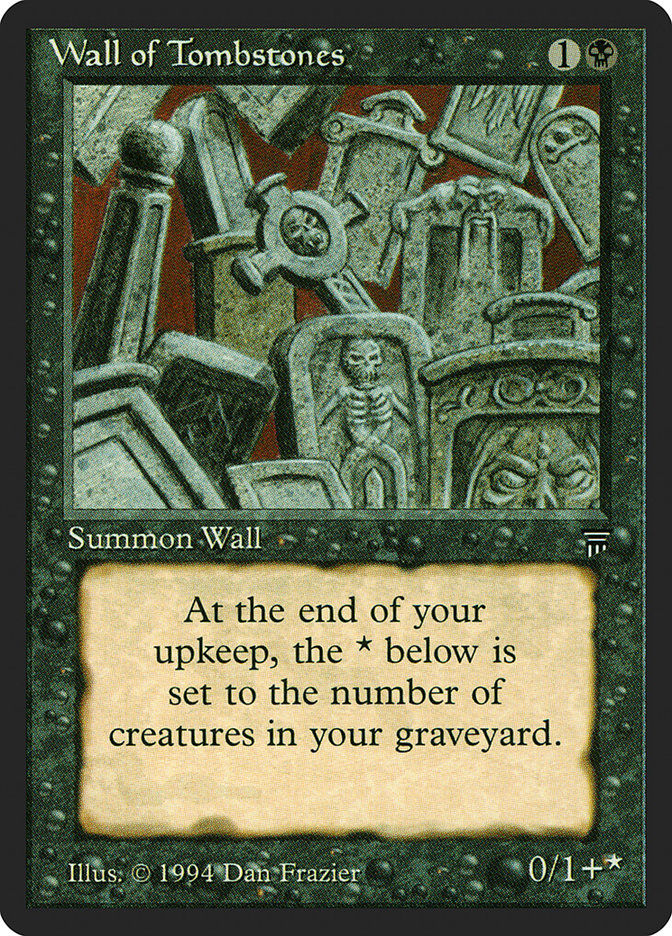 Wall of Tombstones (leg)