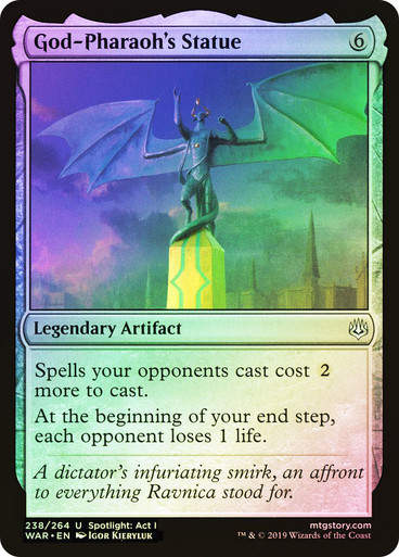 God-Pharaoh's Statue (WAR) (238) / Foil