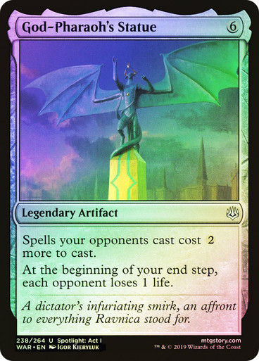 God-Pharaoh's Statue (WAR) (238) / Foil