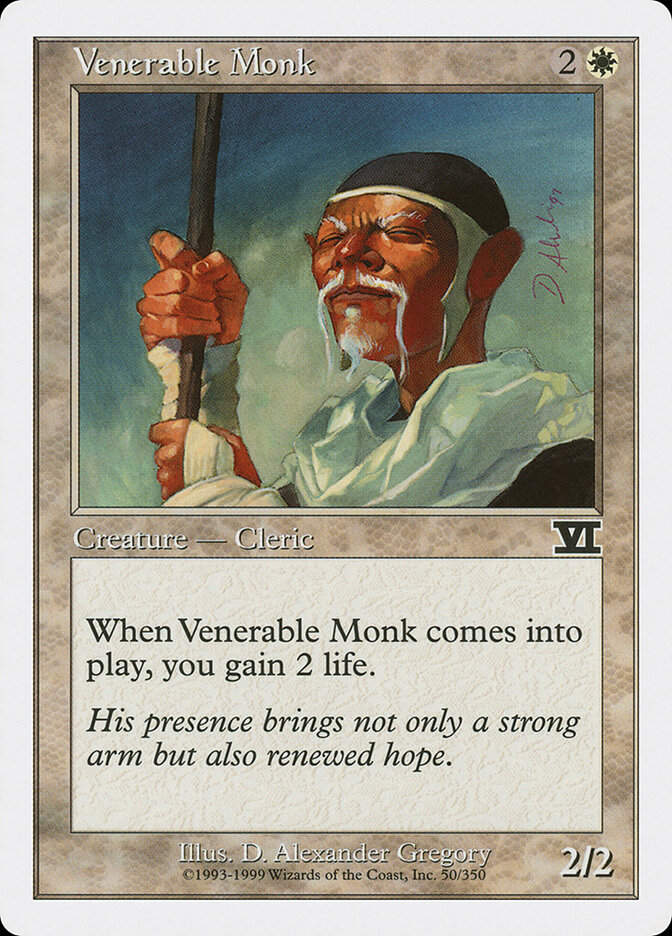 Venerable Monk (6ED) (50)