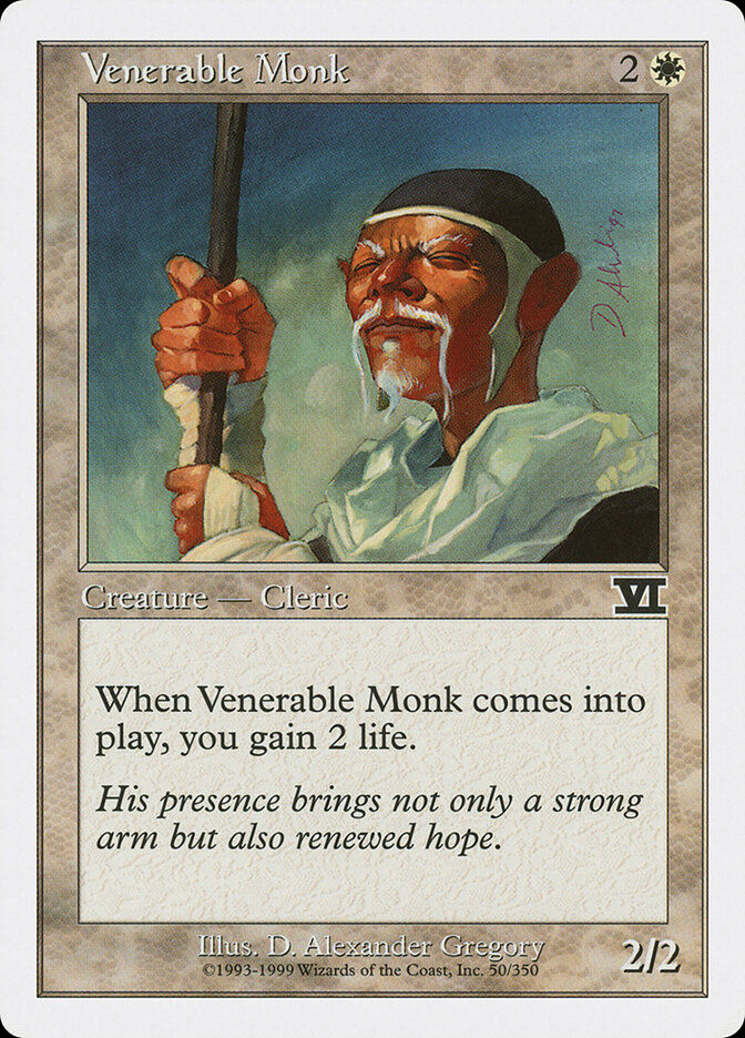 Venerable Monk (6ED) (50)