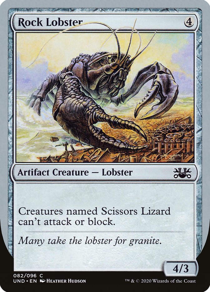 Rock Lobster (UND) (82)