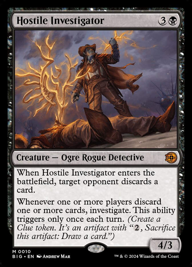 Hostile Investigator (BIG) (10)