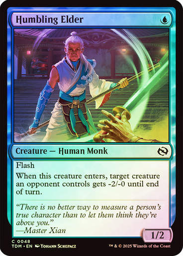 Humbling Elder (TDM) (48) / Foil