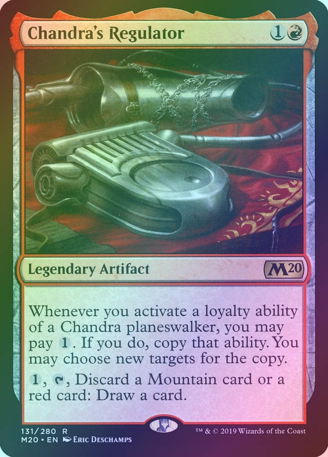 Chandra's Regulator (M20) (131) / Foil