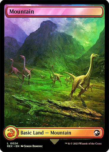 Mountain // Mountain (rex) / Foil