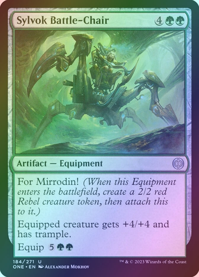Sylvok Battle-Chair (ONE) (184) / Foil