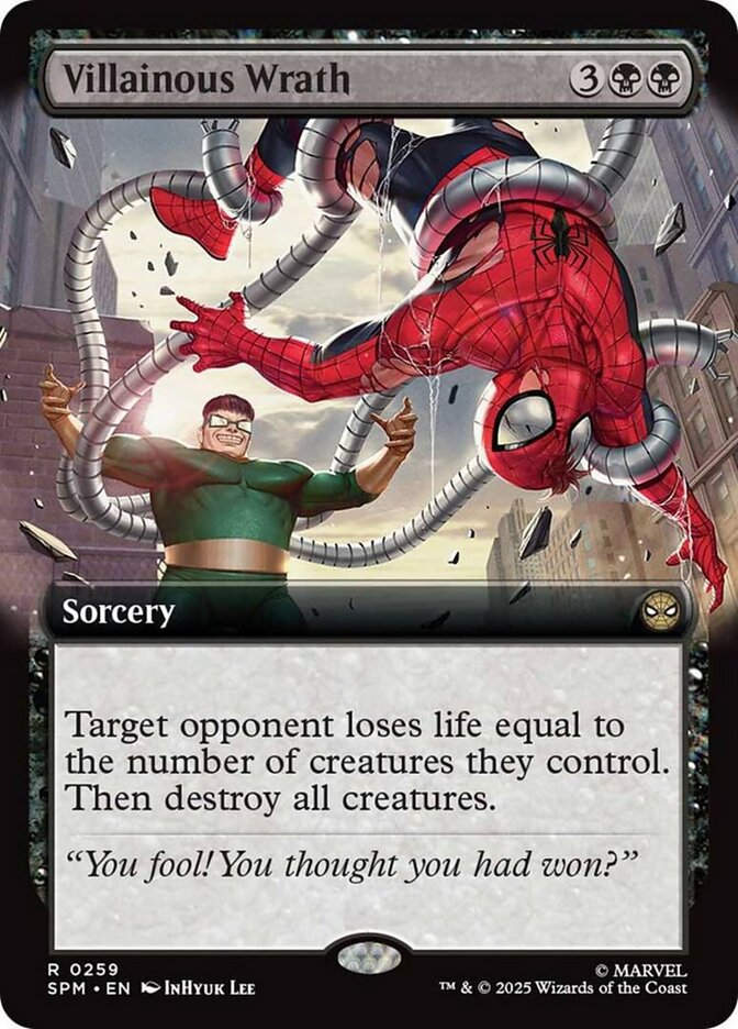 Villainous Wrath (SPM) (259) / Extended Art