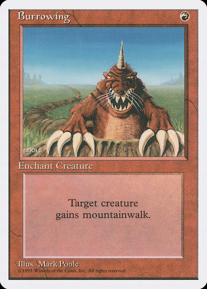 Burrowing (4ED) (180)