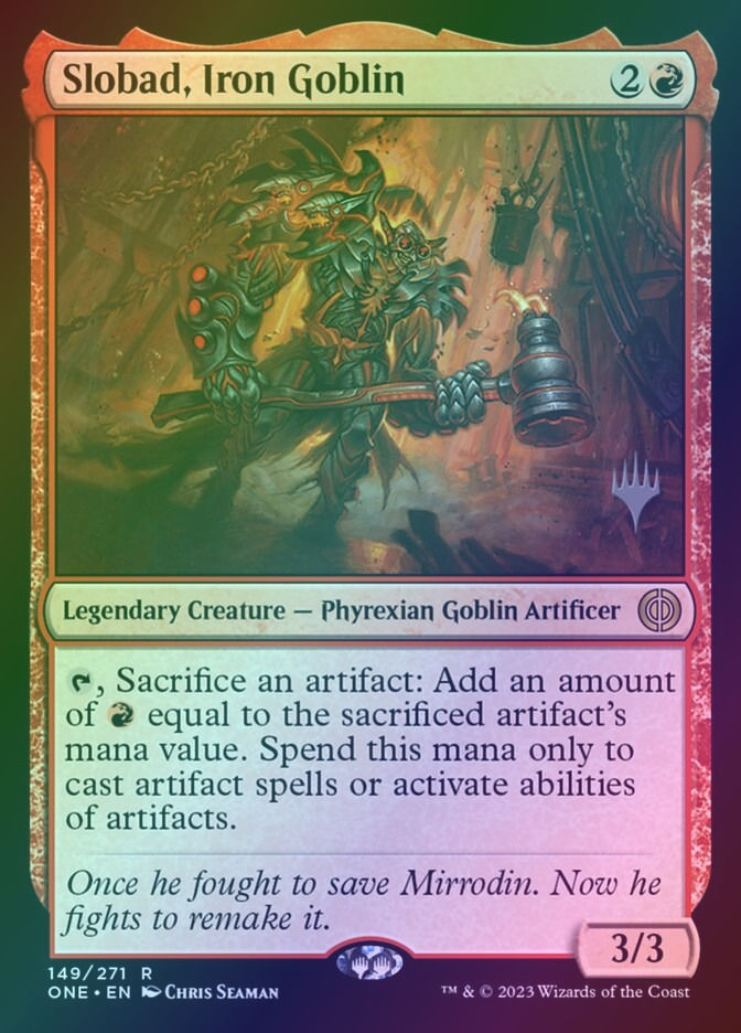 Slobad, Iron Goblin (PONE) (149p) / Foil