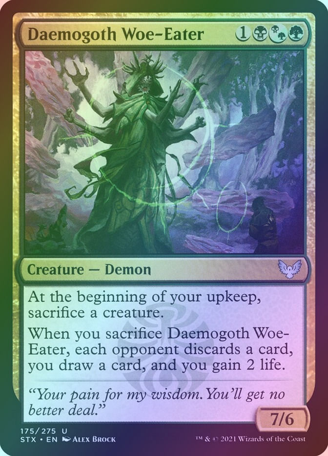 Daemogoth Woe-Eater (STX) (175) / Foil