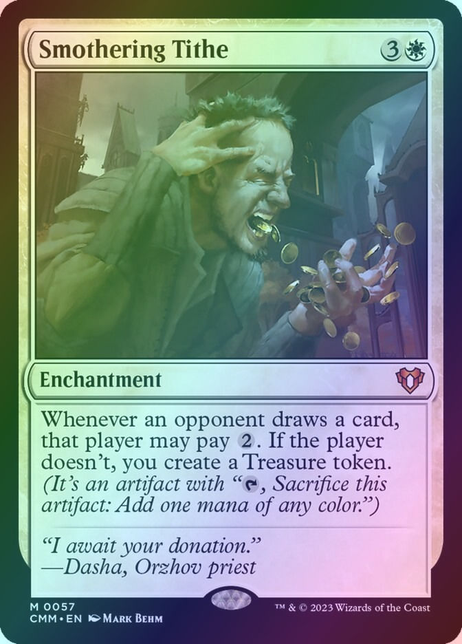 Smothering Tithe (CMM) (57) / Foil