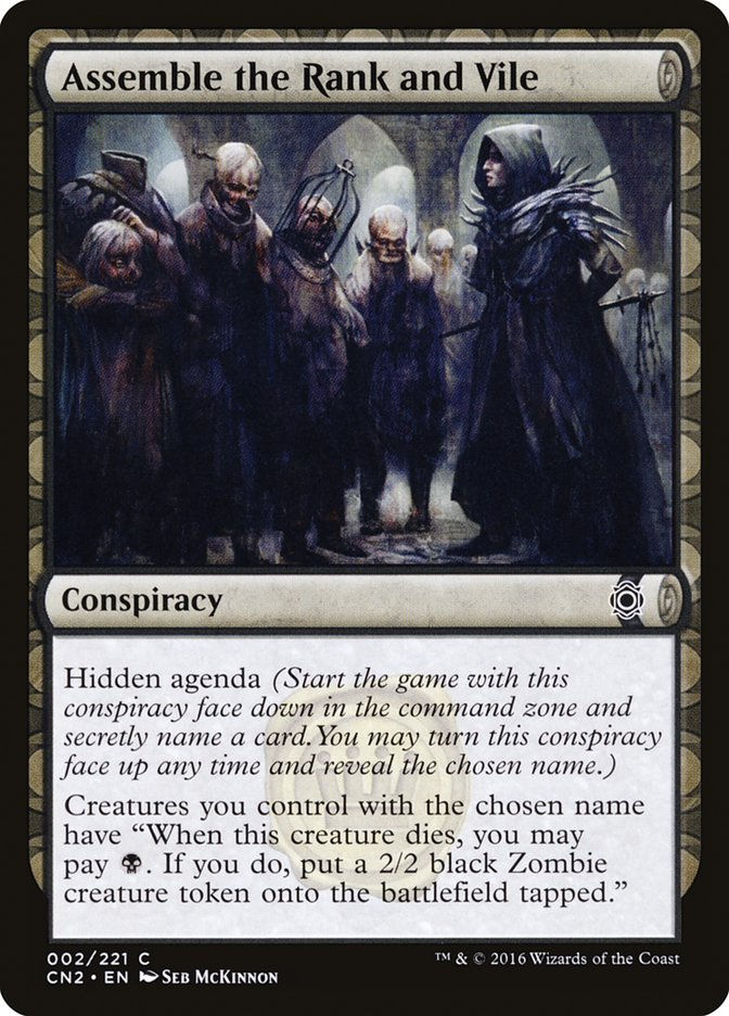 Assemble the Rank and Vile (cn2)