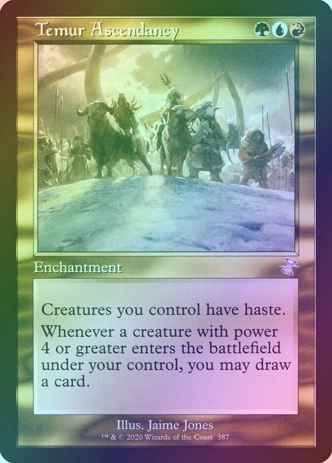 Temur Ascendancy (TSR) (387) / Foil