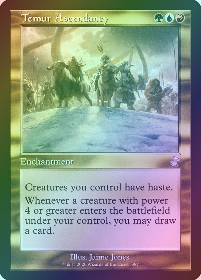 Temur Ascendancy (TSR) (387) / Foil
