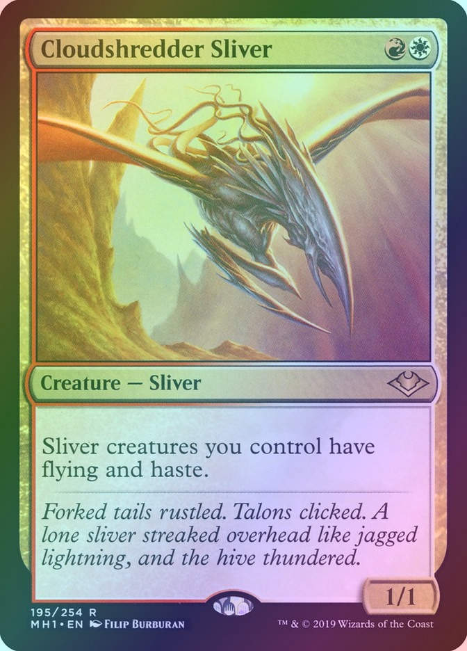Cloudshredder Sliver (MH1) (195) / Foil