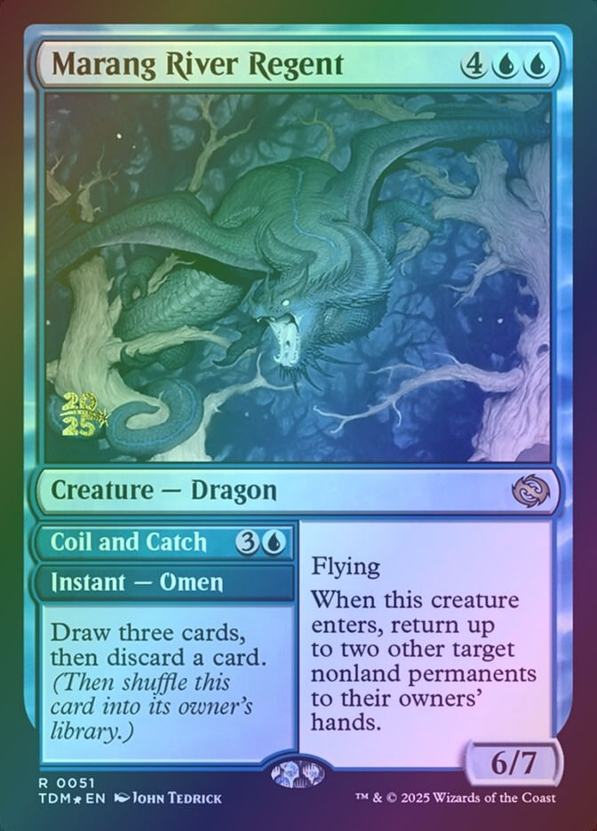 Marang River Regent // Coil and Catch (PTDM) (51s) / Foil