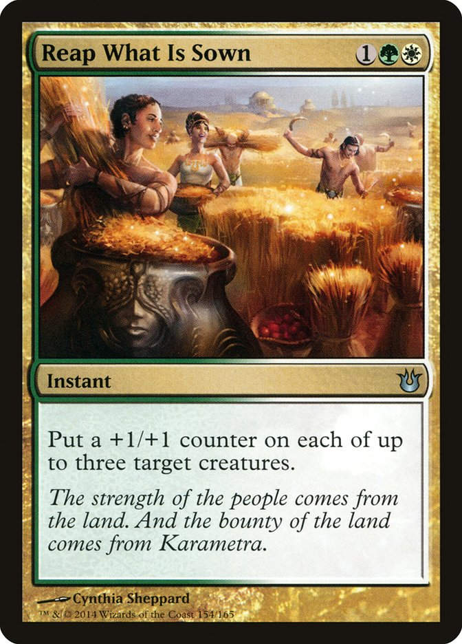 Reap What Is Sown (BNG) (154) / Foil