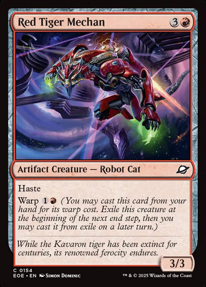 Red Tiger Mechan (EOE) (154)