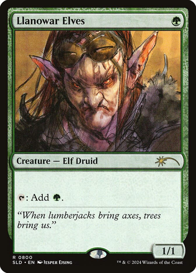 Llanowar Elves (SLD) (800)