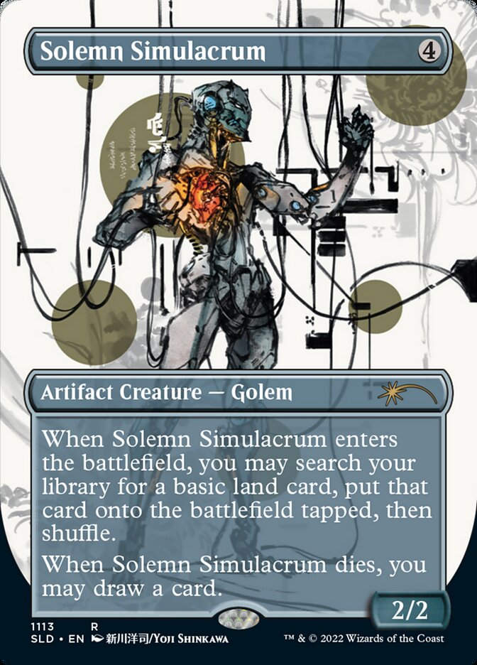 Solemn Simulacrum (SLD) (1113) / Borderless