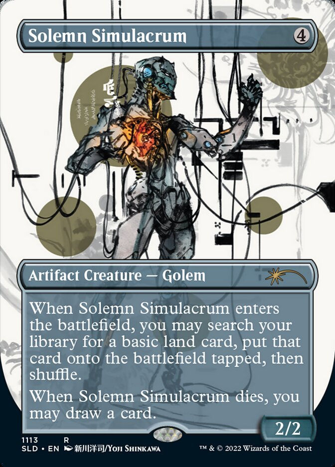 Solemn Simulacrum (SLD) (1113) / Borderless