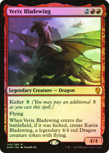 Verix Bladewing (DOM) (149) / Foil