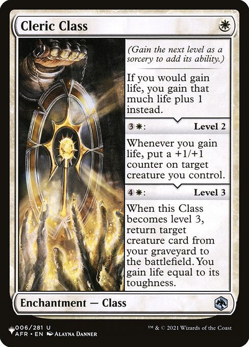 Cleric Class (PLST) (AFR-6)