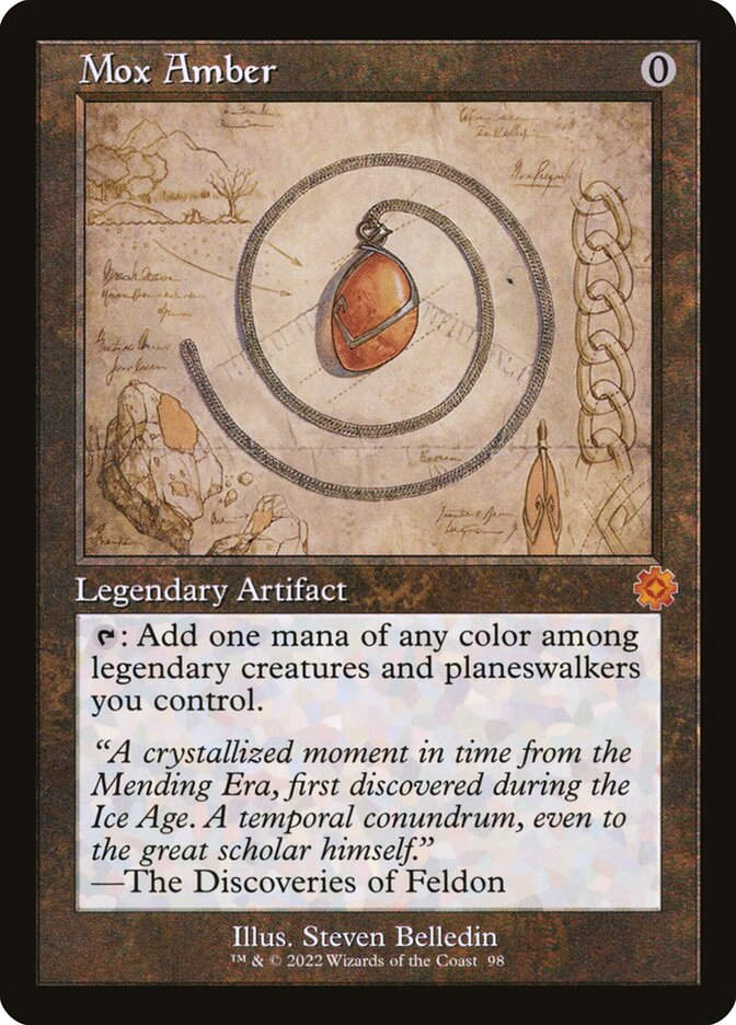 Mox Amber (BRR) (98) / Schematic
