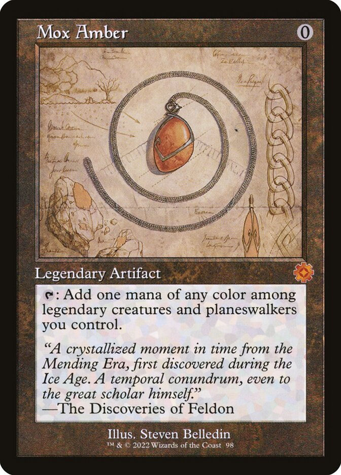 Mox Amber (BRR) (98) / Schematic