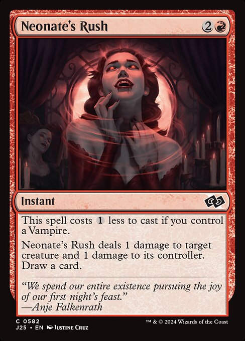 Neonate's Rush (J25) (582)