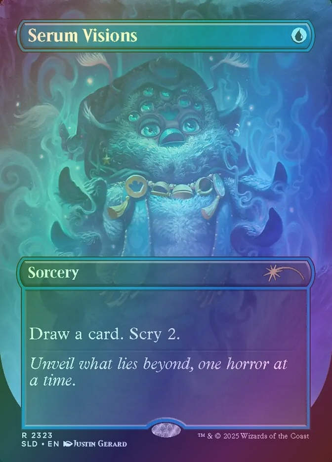 Serum Visions (SLD) (2323) / Borderless / Foil