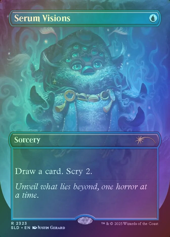 Serum Visions (SLD) (2323) / Borderless / Foil