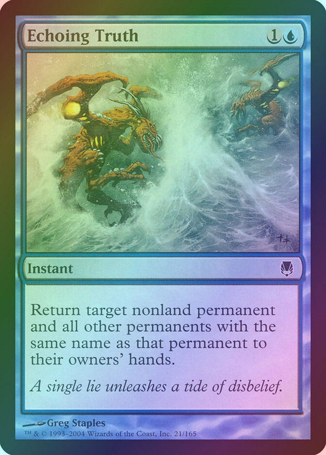 Echoing Truth (DST) (21) / Foil