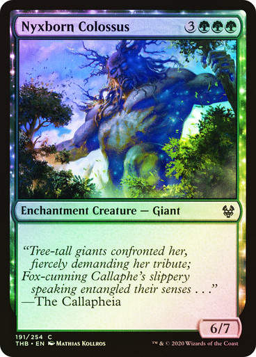 Nyxborn Colossus (THB) (191) / Foil