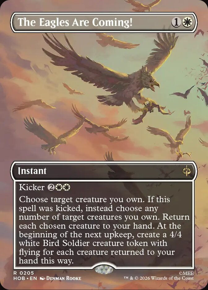 The Eagles Are Coming! (HOB) (205) / Borderless